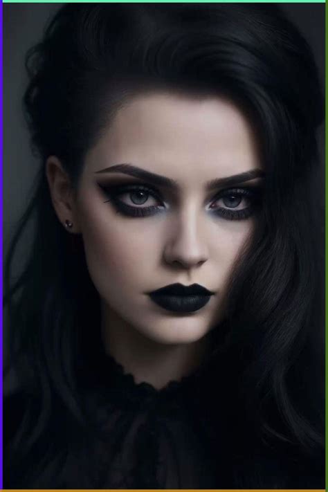 Image result for Easy Goth Makeup Tutorials