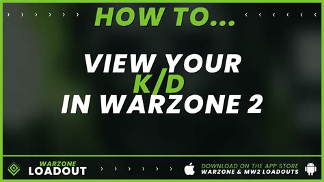 Cómo ver tu K/D en Warzone 2 (Kill/Death Ratio) | Warzone Loadout