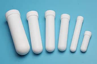 5 PCS PTFE Centrifuge Tube,Screw Cap,Lab Polytetrafluoroethylene Test ...