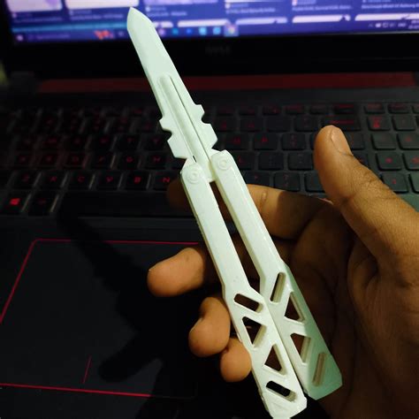 Butterfly knife 3D model 3D printable | CGTrader