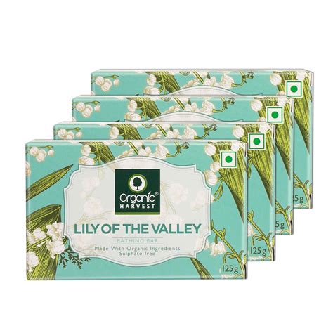 Buy Organic Harvest Bathing Bar (lily of the Valley, Pack of 4) Online ...