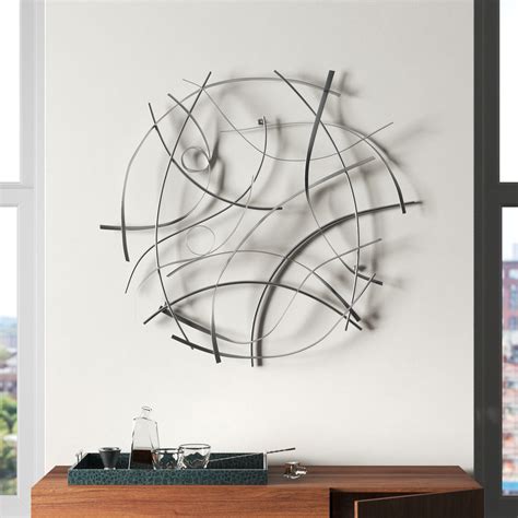 Wade Logan® Abstract Metal Wall Décor & Reviews | Wayfair