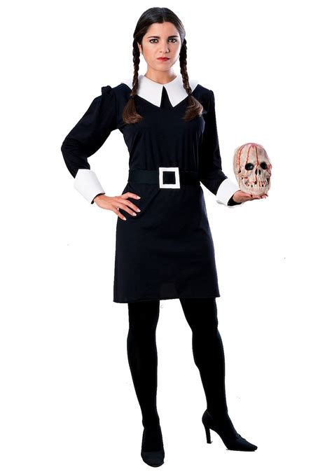 Wednesday Addams Costume for Women | Addams Family Halloween Costumes