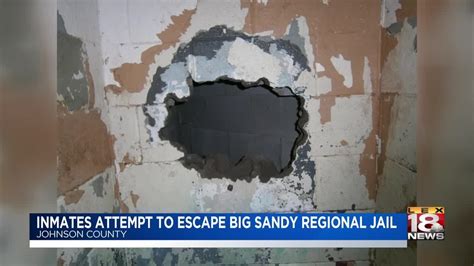 Inmate Attempts To Escape Big Sandy Regional Jail - YouTube
