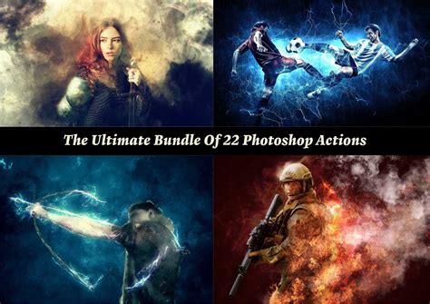 Top 19+ Photo Effects Actions Pack Psd