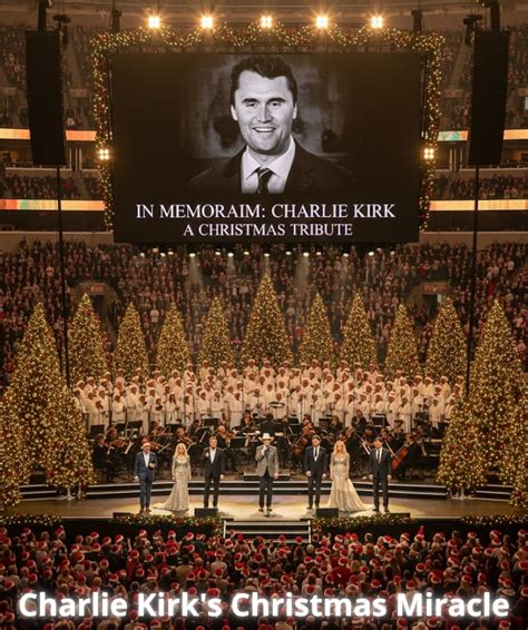 THE HEAVENLY CHOIR DESCENDS HONORING CHARLIE KIRK — A MIRACLE OF FAITH ...