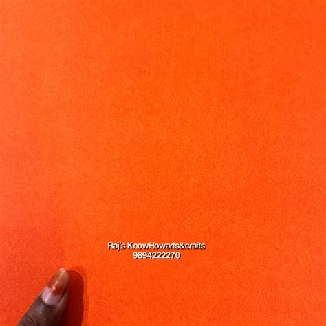 Orange Thick Chart -4 charts – KnowHowArtCraft