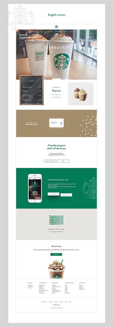 Starbucks some redesign|网页|企业官网|梁定然_葛格 - 原创作品 - 站酷 (ZCOOL)