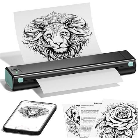 Itari Portable Wireless Printer, Bluetooth Phone Printer for Home Use ...