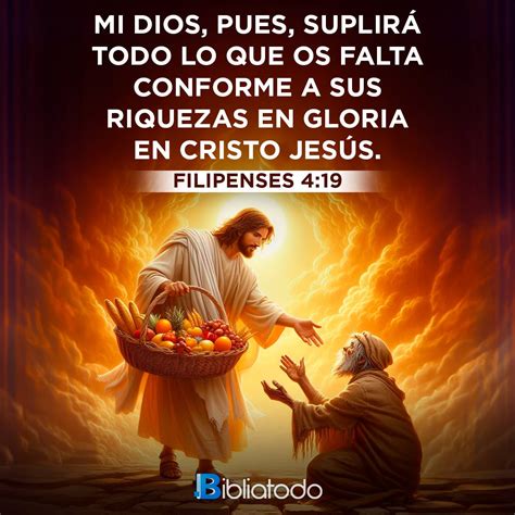 Filipenses 4:19 Referencias Cruzadas de la Biblia | Conexiones ...