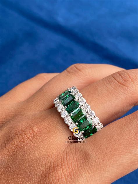 Buy Moissanite Wedding Bands at Great Prices | Glazed Diamonds