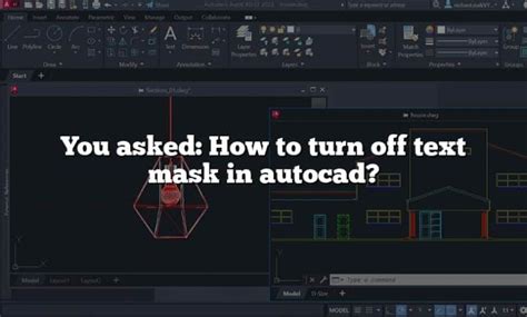 Image result for Text Mask AutoCAD