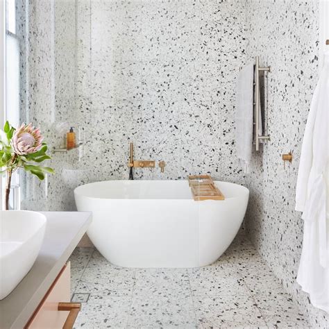 Terrazzo Floor Tile Bathroom