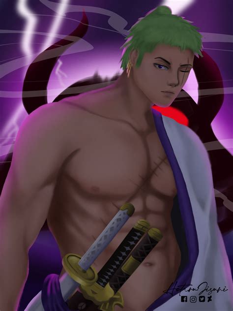 Zoro Fanart (One Piece) by HotaruJisuni on DeviantArt