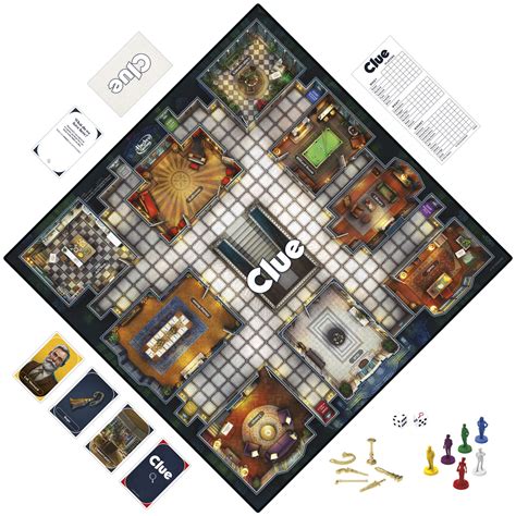 Solve the mystery in a suspenseful and newly reimagined CLUE board game ...