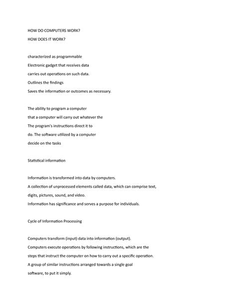 Image result for Information How Laptops Work