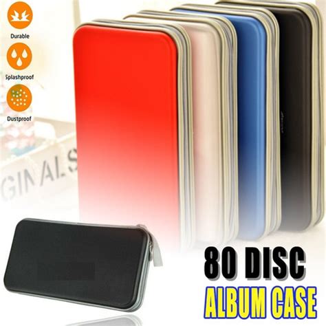 80 CD DVD Disc Storage Album Case Bag Holder Hard India | Ubuy