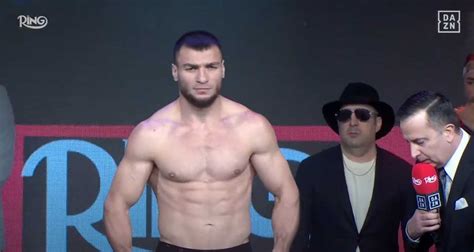 What time is David Morrell vs Imam Khataev tonight? Ringwalks, schedule ...