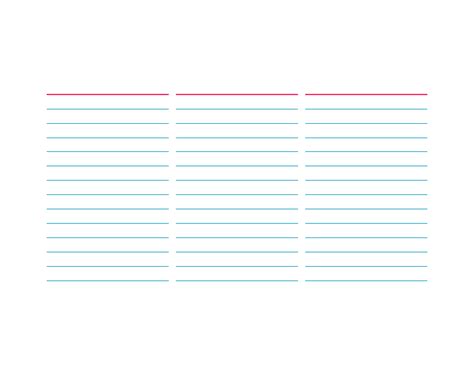 Personalized 3x5 Index Cards Printable Index Card Template - Printable ...