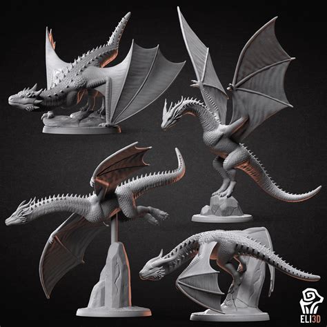 Dragons - 3D model by eli3D on Thangs