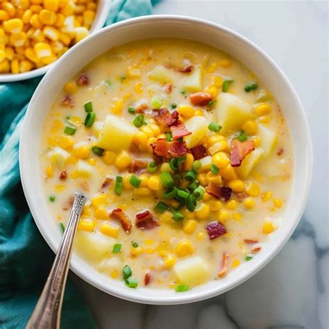 Image result for Corn Chowder Over Fries
