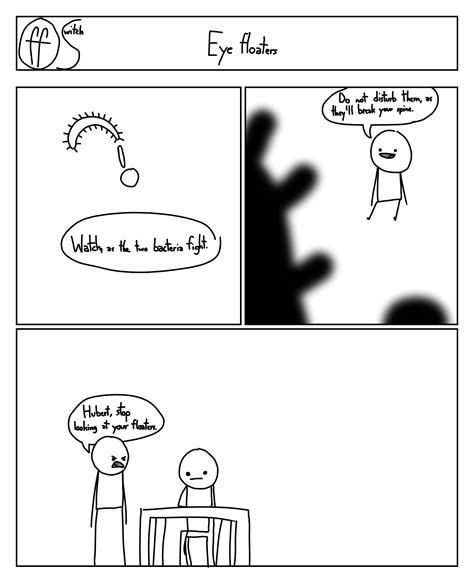 Image result for Eye Floaters Meme