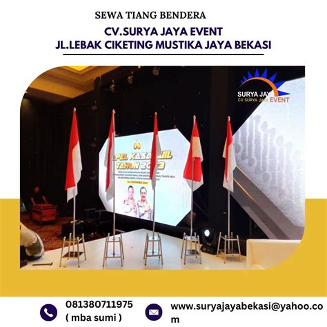 Tempat Sewa Tiang Bendera Stainless Terdekat Di Jakarta Timur