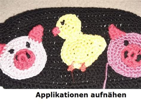 Gehäkelte Nasen- Mundmaske ***NICHT Medizinisch!