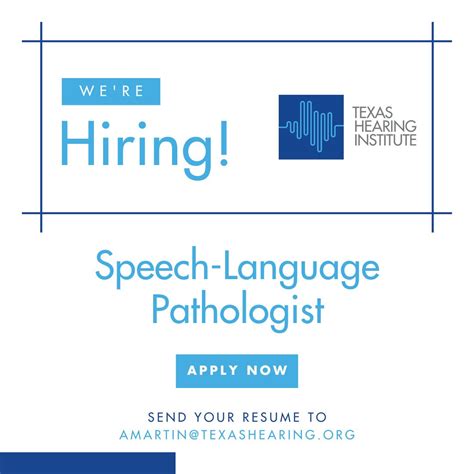 Texas Hearing Institute on LinkedIn: We're hiring! We are looking for a ...