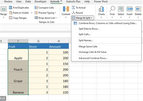 Excel Spill Functions 的图像结果