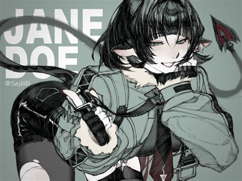 jane doe (zenless zone zero) drawn by sajililli | Danbooru