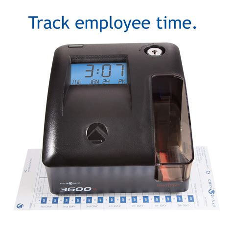 Pyramid Time Systems Model 3600SS SmartSite Time Clock and Document ...