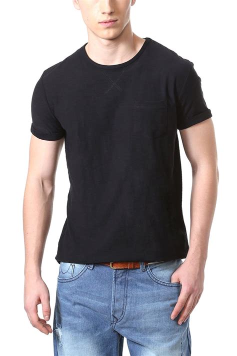 Buy People Men's T-Shirt (8907496224793_P10101091045100_XX-Large_Black ...