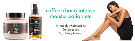 Buy mCaffeine Coffee Body Massage Oil & Choco Body Butter ...
