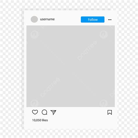 Instagram Layout Template Blank