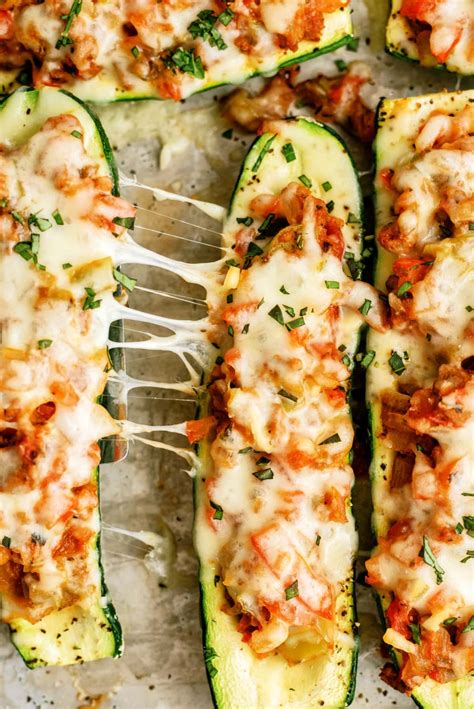 Sausage And Peppers Zucchini Boats at Timothy Mears blog