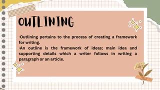 Image result for Outlining Topic