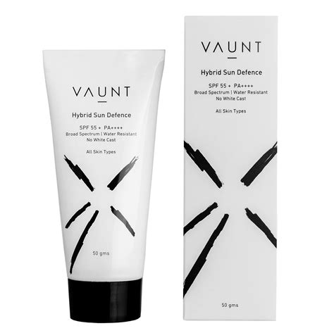 VAUNT Sunscreen SPF 55+ PA++++ Broad Spectrum - For Women & Men - All ...