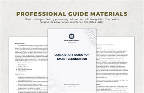 Image result for Quick Start Guide Layout