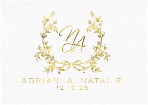 Vintage Logos Wedding