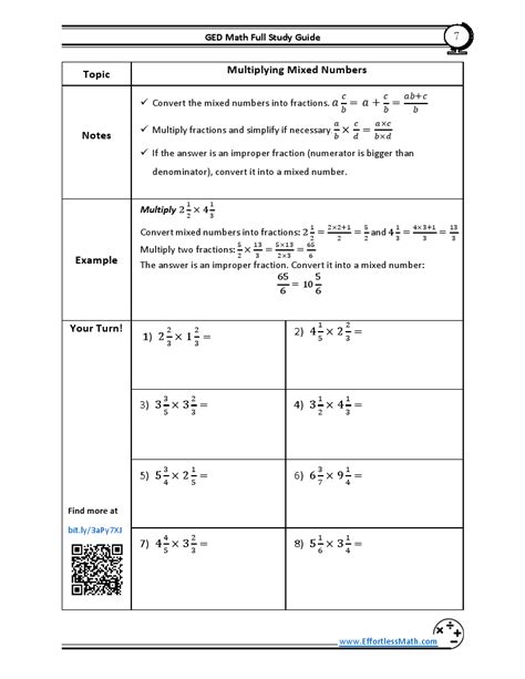 GED Math Study Guide 的图像结果