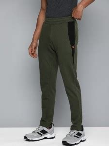 HRX by Hrithik Roshan Solid Men Olive Track Pants - Buy HRX by Hrithik ...