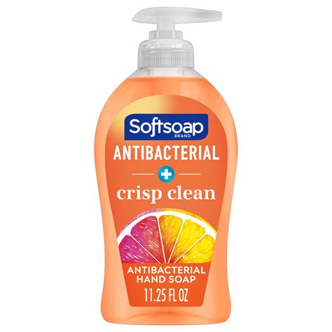 Softsoap Antibacterial Liquid Hand Soap, Crisp Clean, 11.25 fl oz ...