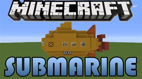 Image result for Submarine Minecraft Build Tutorial