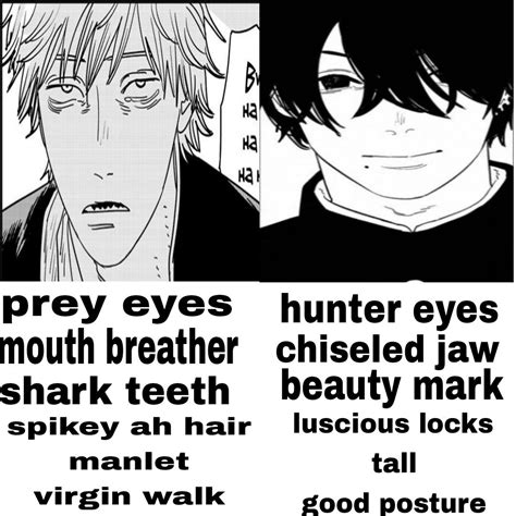 Brutal mog 🥶 : r/Chainsawfolk