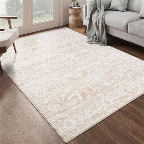Amazon.com: Soalmost 9x12 Area Rugs for Living Room, Stain Resistant ...