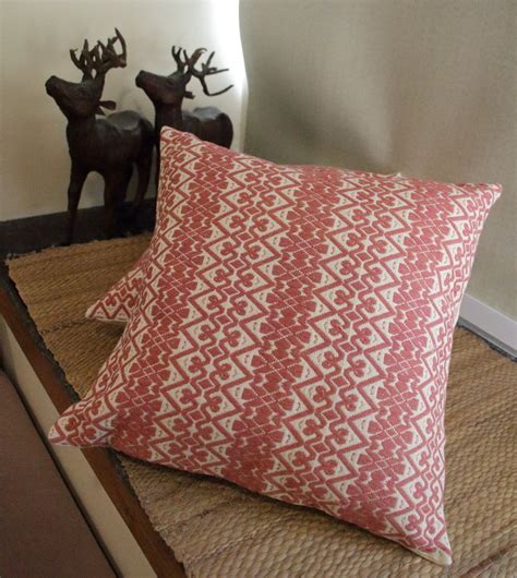 Cotton Cushion Covers in Natural dyed yarns . – korobidesign