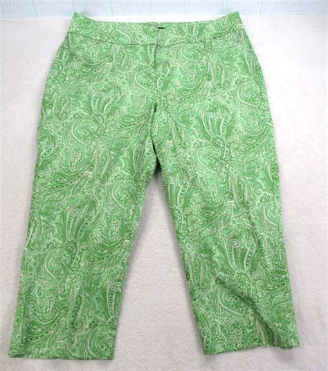 Talbots Curvy Women’s Petites 14P Capri Crop Pants Pa… - Gem