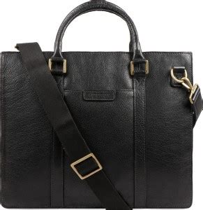 HIDESIGN SHERLOCK 01-APACHE/DENVER-BLACK/BROWN Medium Briefcase - For ...