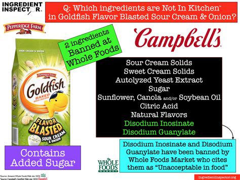 WHAT'S IN GOLDFISH CRACKERS? — Ingredient Inspector